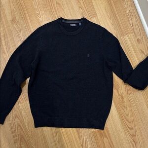 Izod Blue Crew Neck Sweater